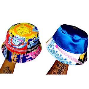 Custom made Versace bucket hat